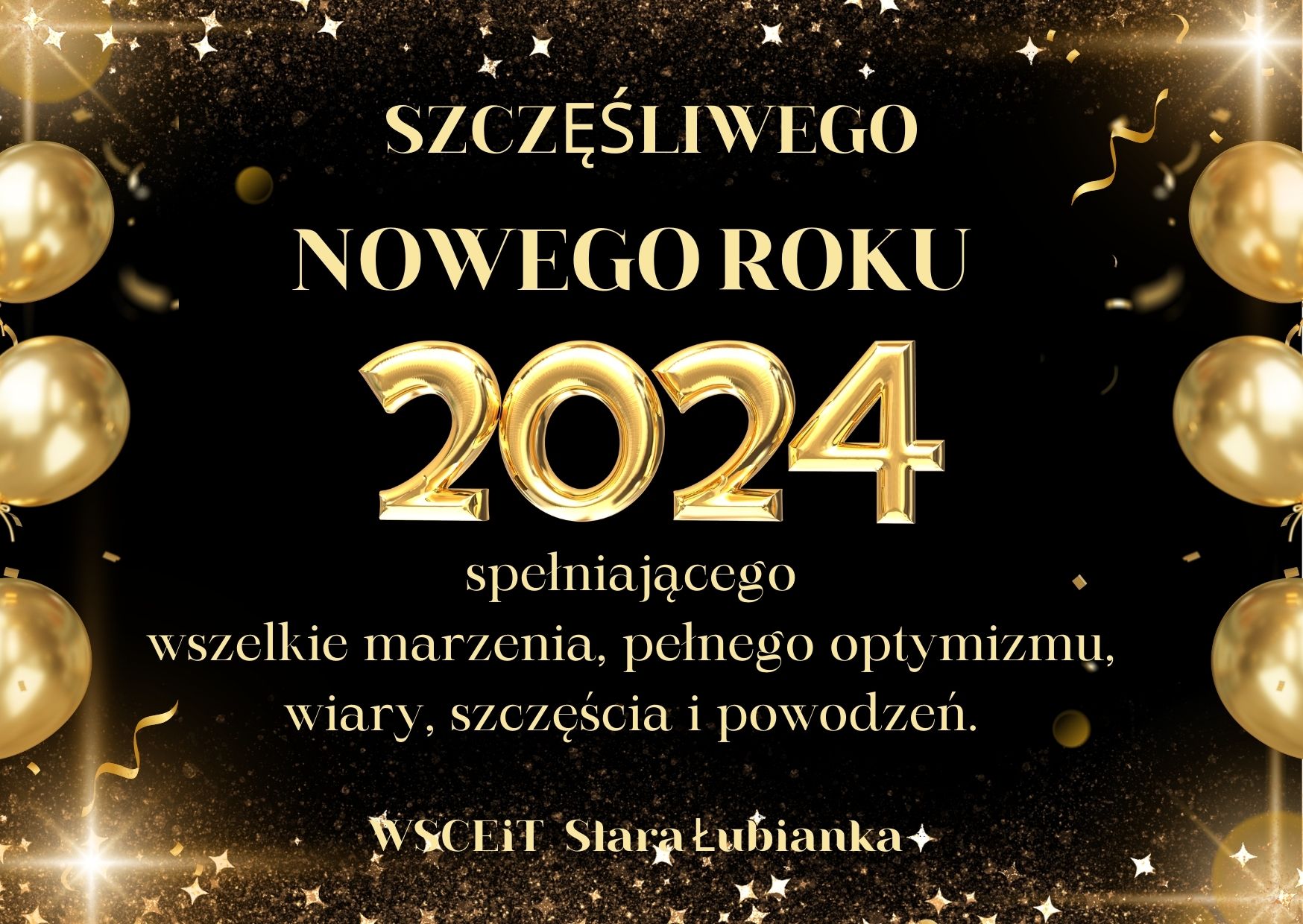 życzenia Na Nowy Rok 2021 Życzenia na Nowy Rok - C3513-1